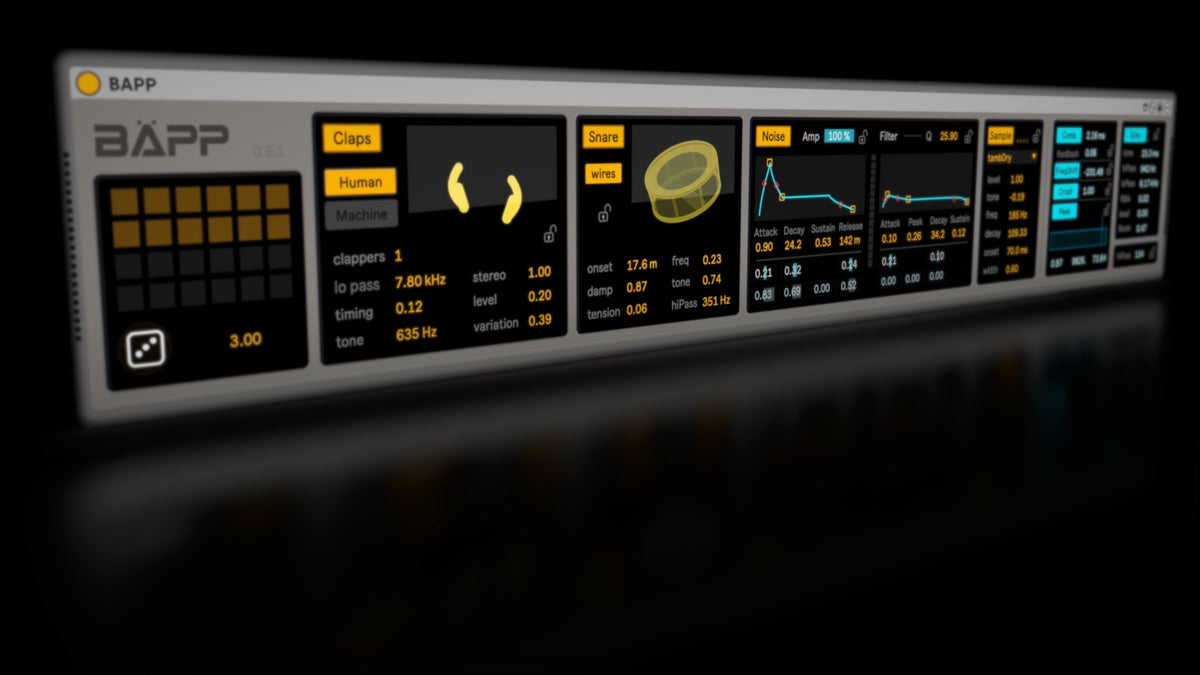 Bapp Utm BAPP | Advanced Snare Designer for Ableton Live β Termite Audio